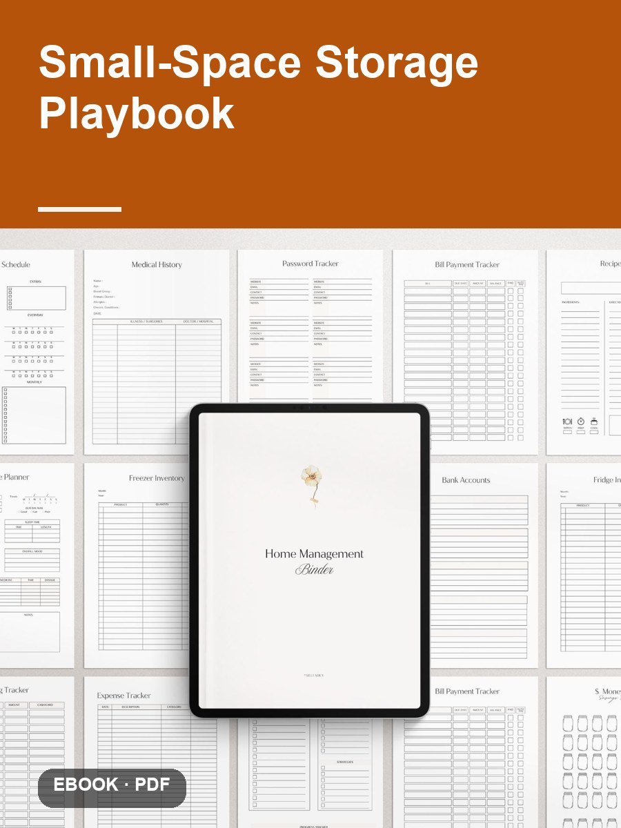 Small-Space Storage Playbook cover
