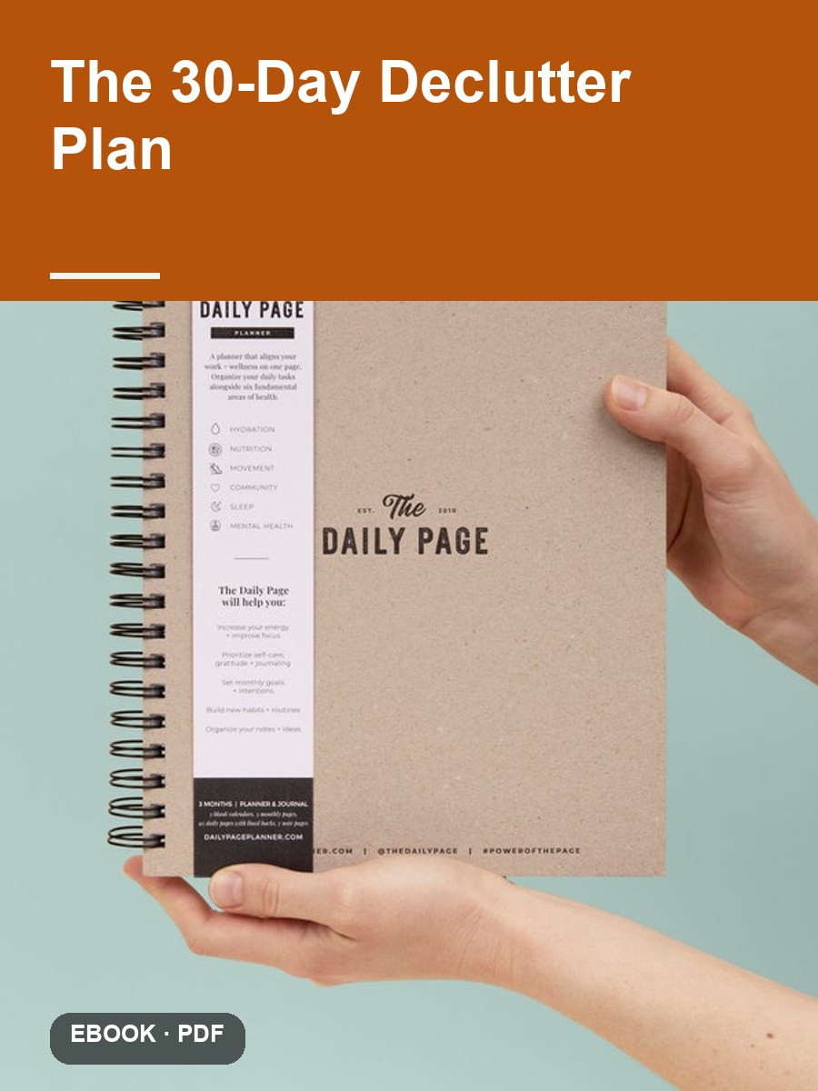 The 30-Day Declutter Plan cover